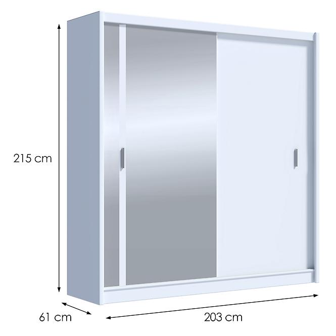 Schrank Solo 203 Weiß