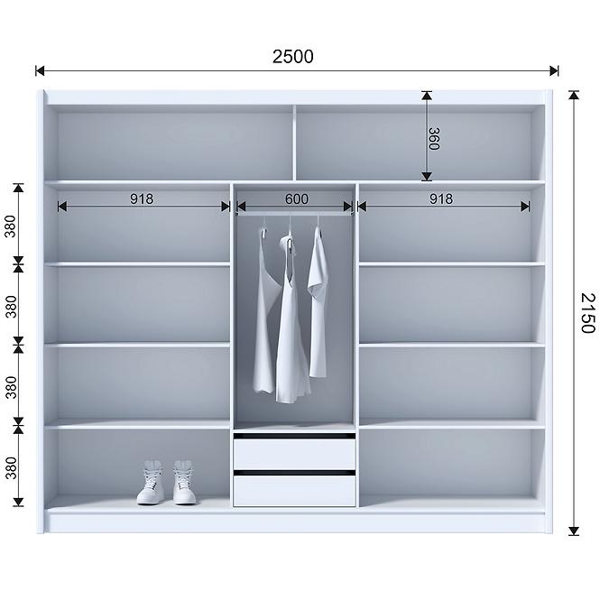 Schrank Solo 250 Sonoma