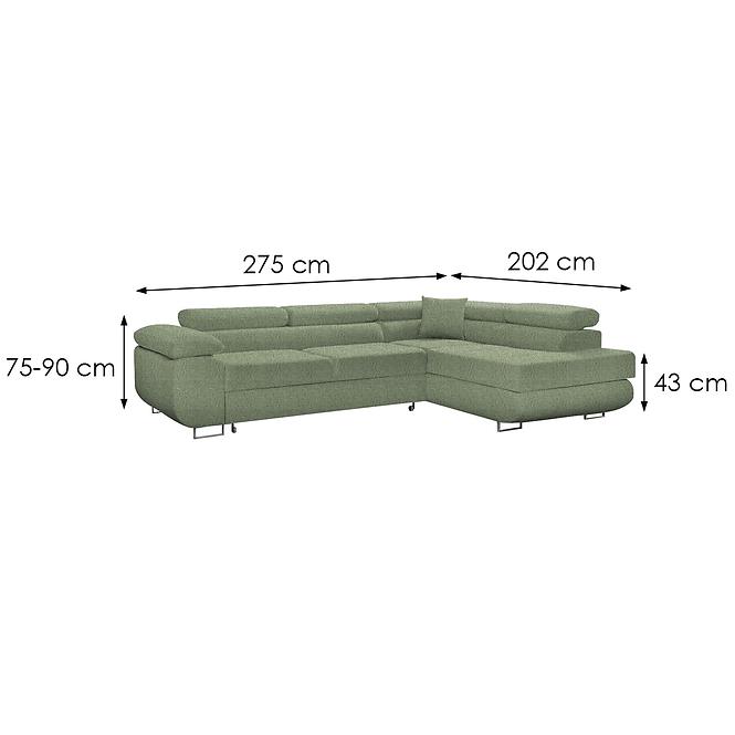 Ecksofa Lido Neve 34 rechts