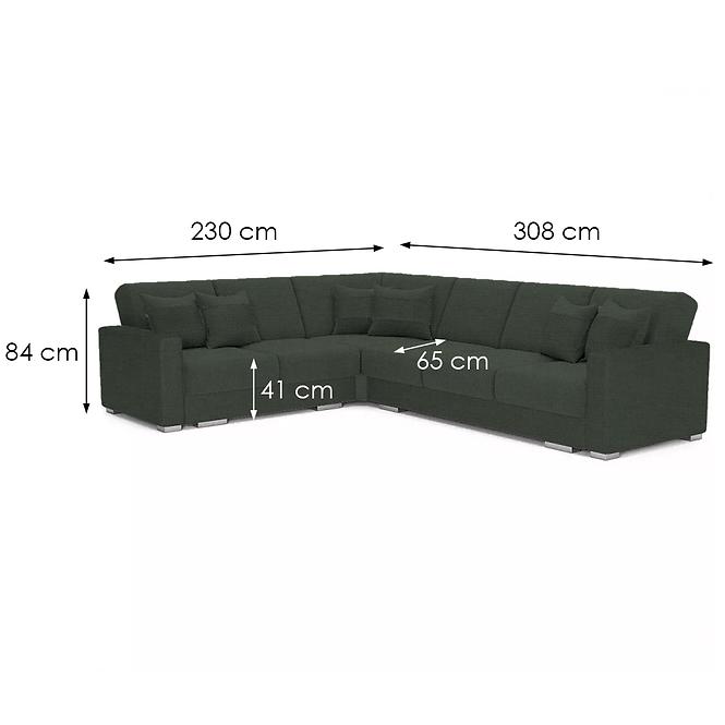 Ecksofa Nero Wind 75 universal