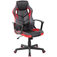 Gaming-Stuhl Star schwarz/rot