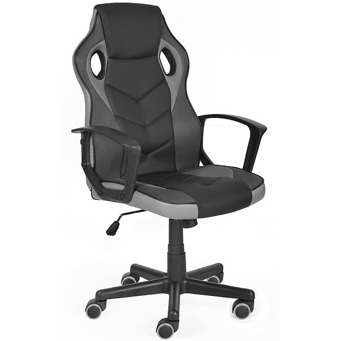 Gaming-Stuhl Star schwarz/grau