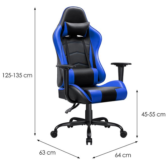 Gaming-Stuhl Orion schwarz/blau