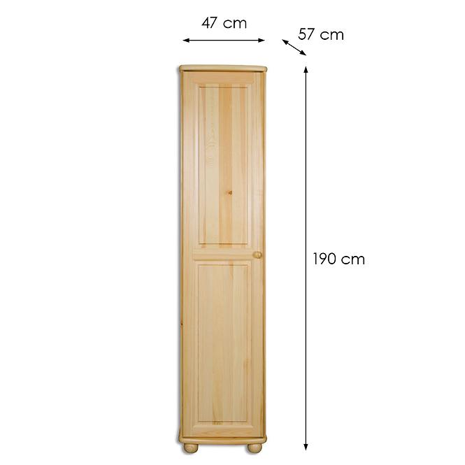 Schrank aus Kiefernholz SF112 Roh