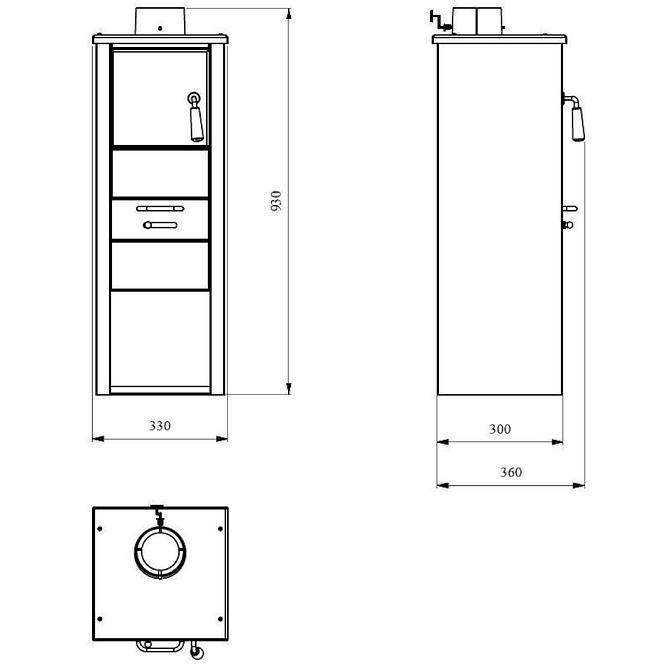 Kamna ökonomisch lm 6 kW