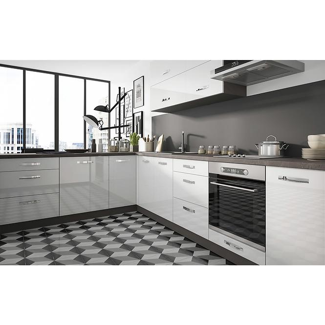 KPL Küchenschranktü Essen W4B 80 / W4B 80 AVENTOS Weiß