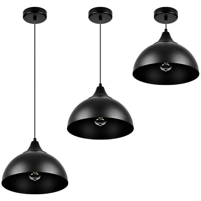 Lampe Kupidyn 2998/Z-B-1 BLACK  lw1