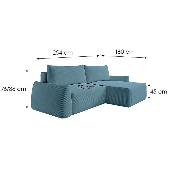 Ecksofa Fede Lincoln 75