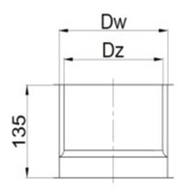 Doppelwandfutter 120-BERTR08