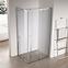 Zen rechteckige Dusche 120x80x195 Chrom,2