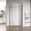 Zen rechteckige Dusche 120x80x195 Chrom,3