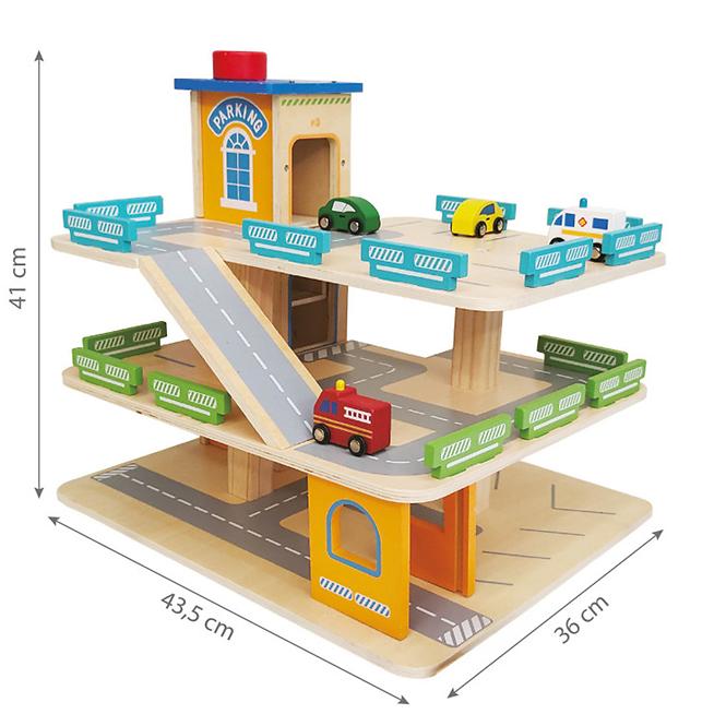 Holzparkplatz – Set Parking