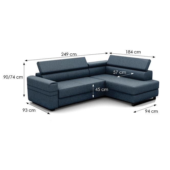 Ecksofa Livio rechts Neve 77