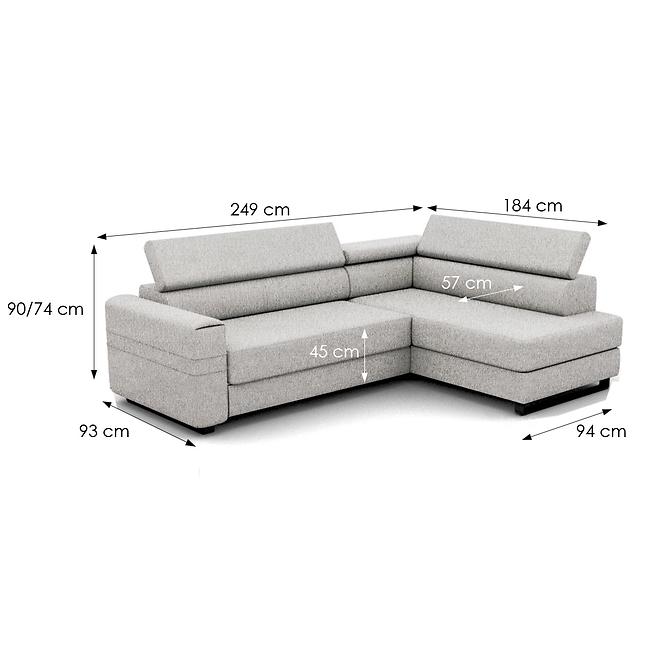 Ecksofa Livio rechts Neve 13