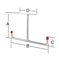 Deckenhaken 293x430x95x180 vz