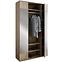 Garderobe Eliza eiche sonoma/glas,2