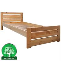 Bett Oliwia 90cm Naturholz Erle