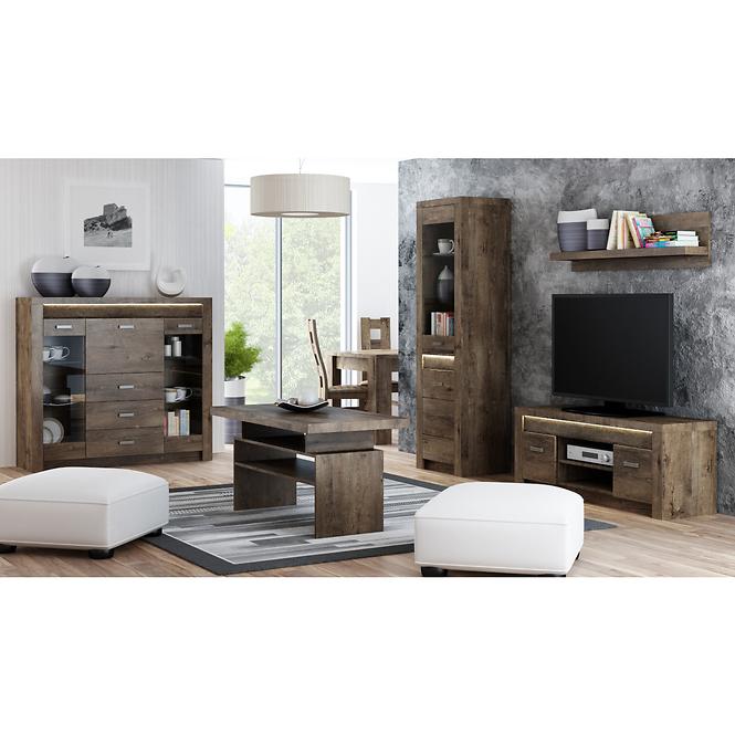 Tv Tisch Indianapolis 137cm Asche