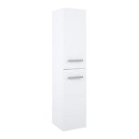 Hochschrank Perla 35 2d white