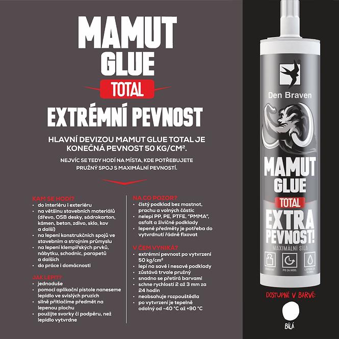 Mamut Kleber total weiß 290 ml