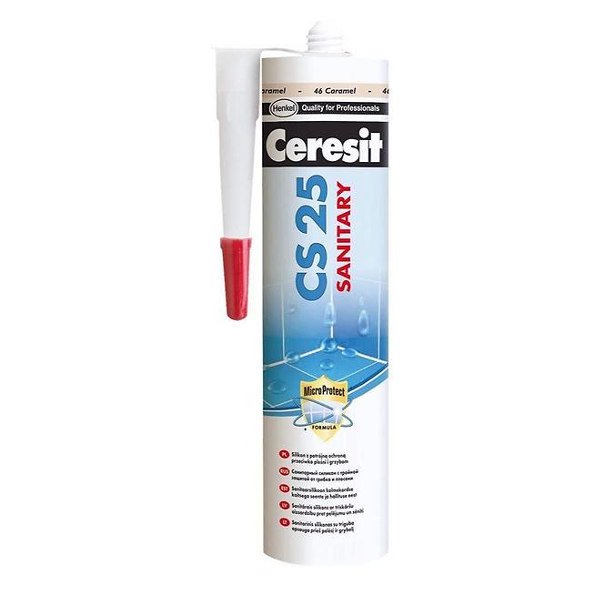 Sanitärsilikon Ceresit cs25 40 Jasmin 280 ml