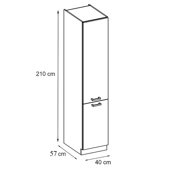 Küchenzeile Karmen 40dk-210 2f