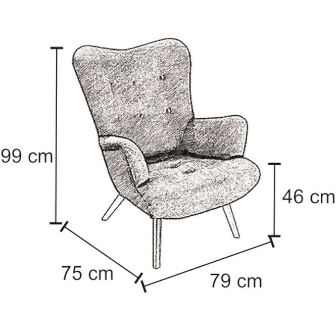 Sessel Teddy malmo 90