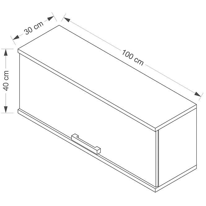 Schrank Maximus 100 cm Venge