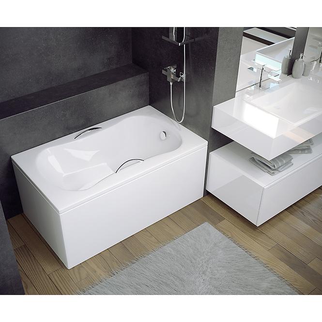 Badewanne Aria 120/70 + Füße