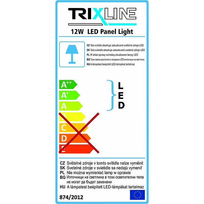 Wandleuchte 12W 2700K WW TR quadratisch