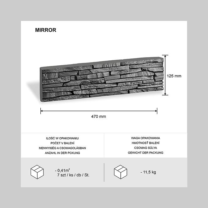 Stein Mirror Pack.=0,41 m2