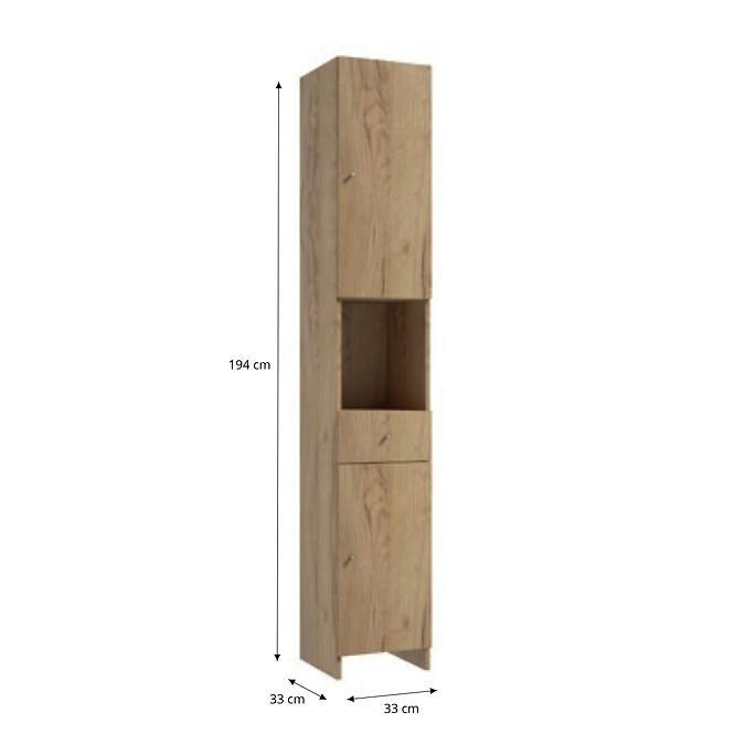 Hochschrank Bratyslawa C32 2D1S DSM