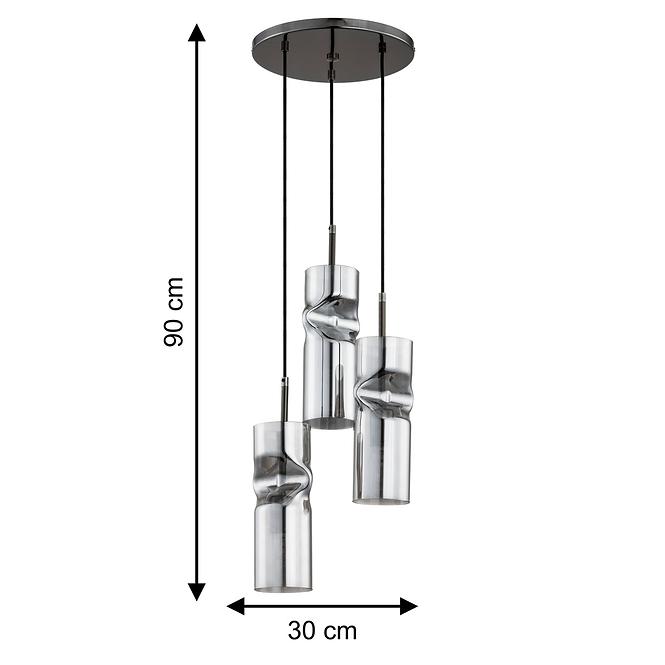 Lampe Kapris Grafit 61017 Pl3