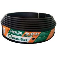 Gartenrand Country Line schwarz 10m