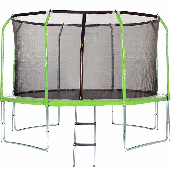 Trampolin mit Leiter 305cm grün