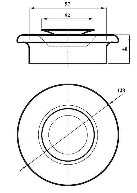 Saugdiffusor AS100-ML