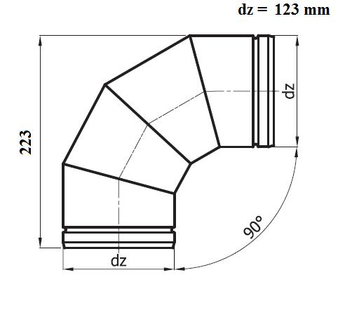 Knie KNS125/90 OC