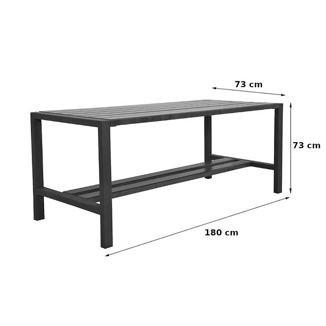 Trendiger Tisch Palisander