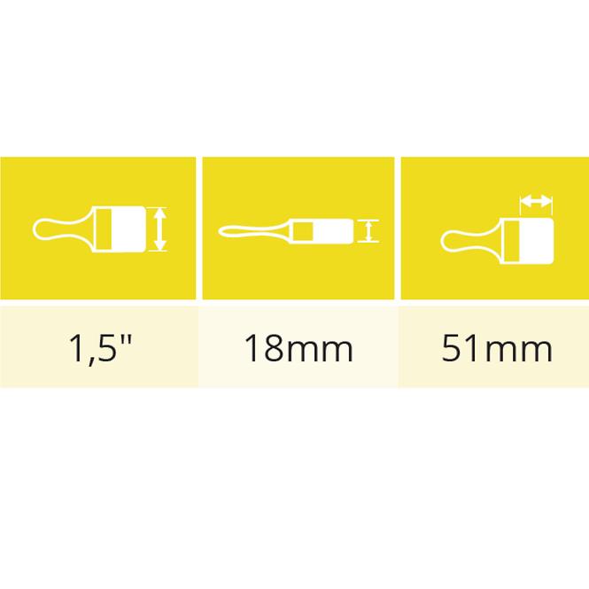 Pinsel Amerykan Uniwersal 1,5˝