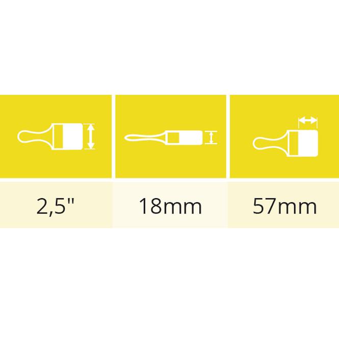 Pinsel Amerykan Uniwersal 2,5˝