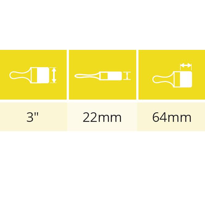 Pinsel Amerykan Uniwersal 3˝
