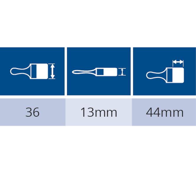 Englischer Pinsel 36/44