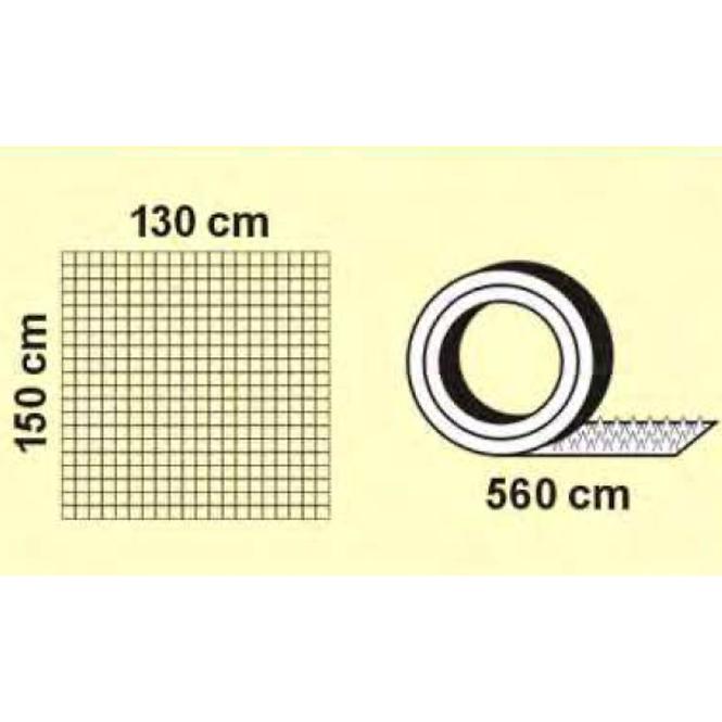 Moskitonetz 130x150 weiß