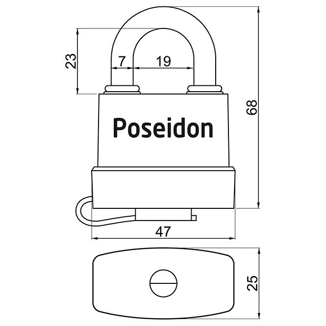 Vorhängeschlösser RV.POSEIDON.40