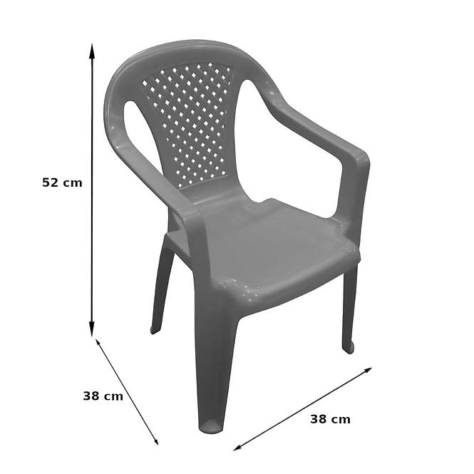 Gartenstuhl für Kinder gelb