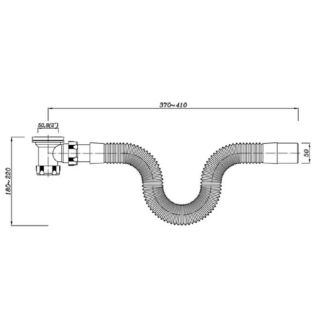 Wannensiphon 19080