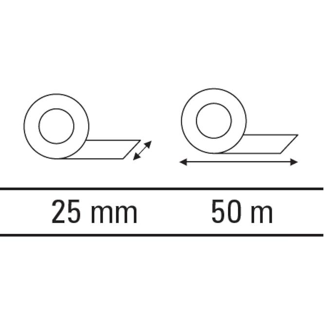 Klebeband 25mm/50m