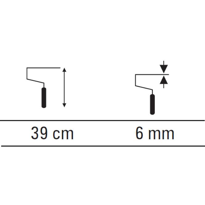 Griff 39 cm/6mm