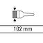 Halbenglischer Pinsel 102,4