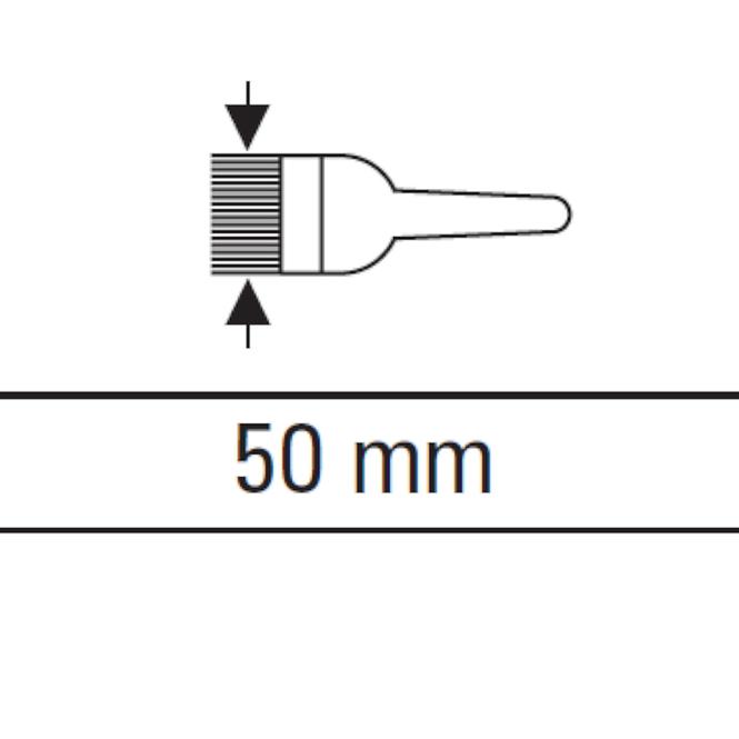 Pinsel für Heizkörper 50